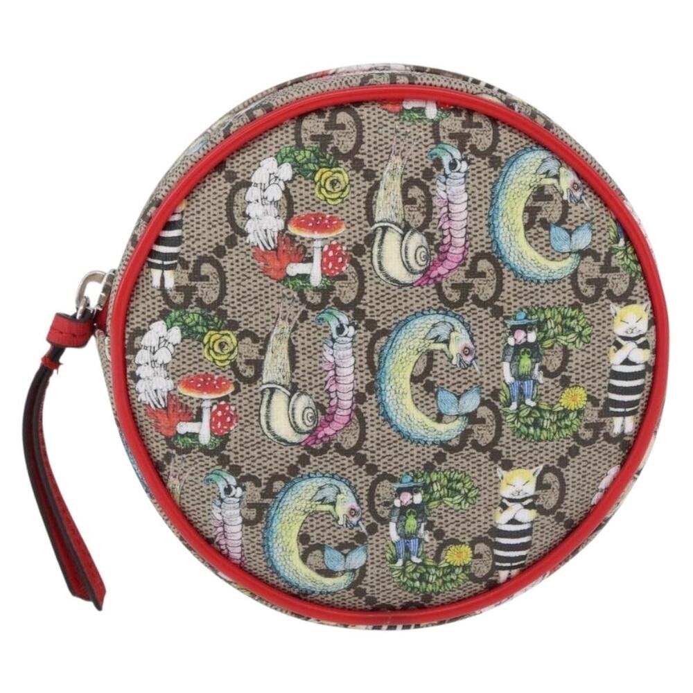 Gucci Yuko Higuchi GG Supreme Waist Bag Beige